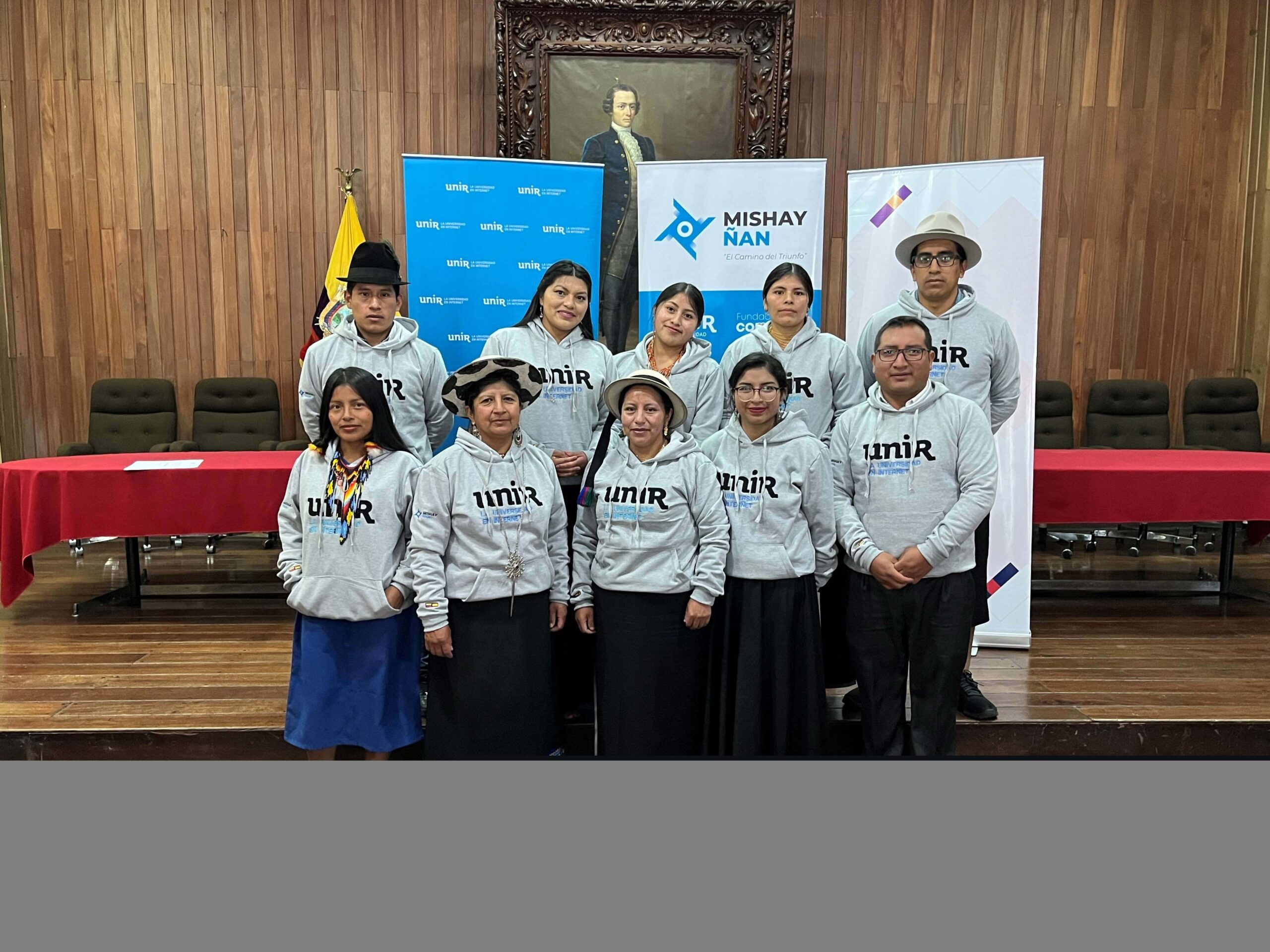 UNIR y Fundación Cofuturo celebran la entrega de 10 becas Mishay Ñan a estudiantes indígenas